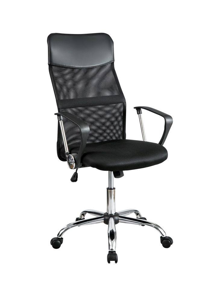 10.450 Sillón Mesh Alto Negro