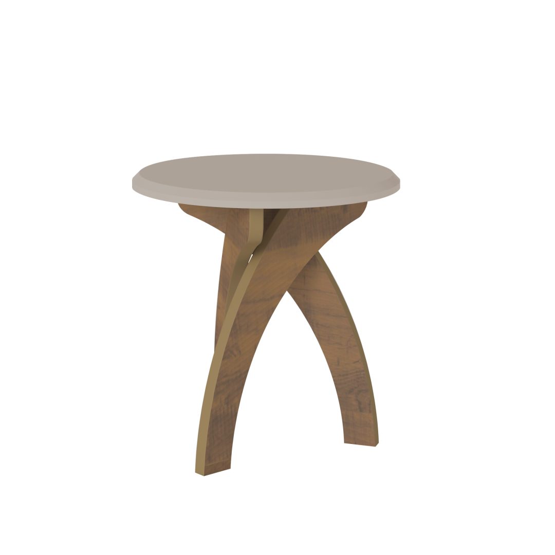 11.291 Mesa Lateral Jade - Pino - Blanco - Imagen 2