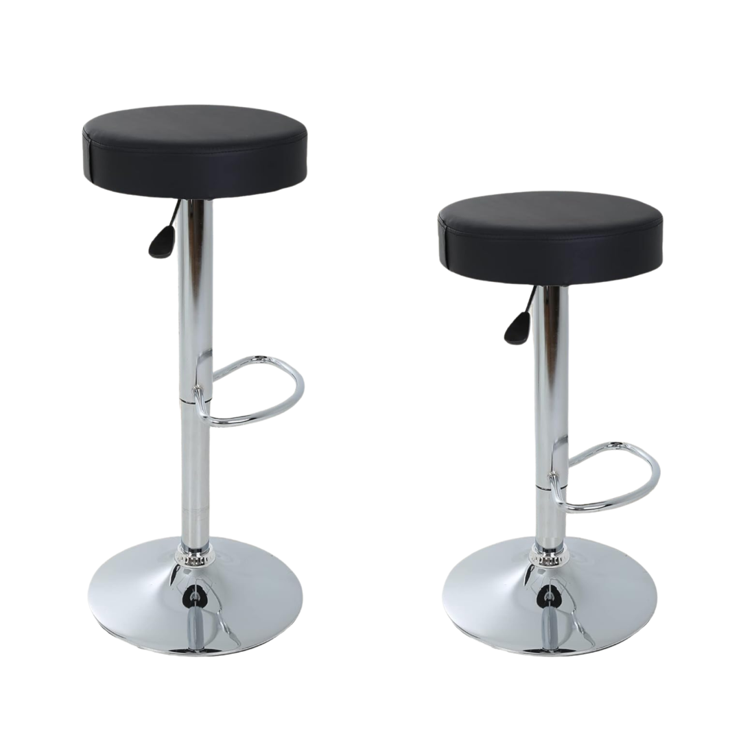 22.940 Banqueta Asiento Redondo Alta - Negro - Imagen 2