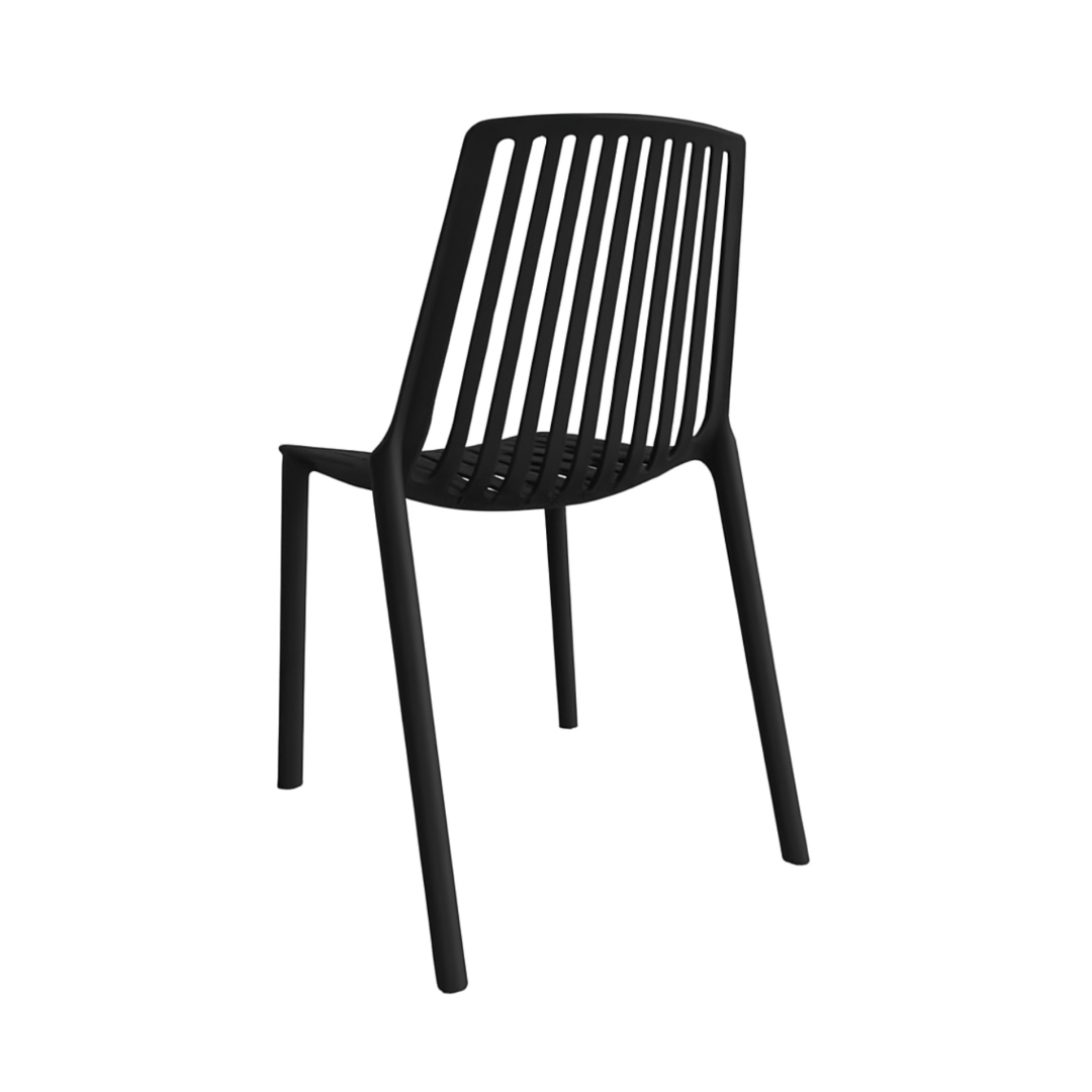 7.003 Silla Bamboo - Negro - Imagen 2