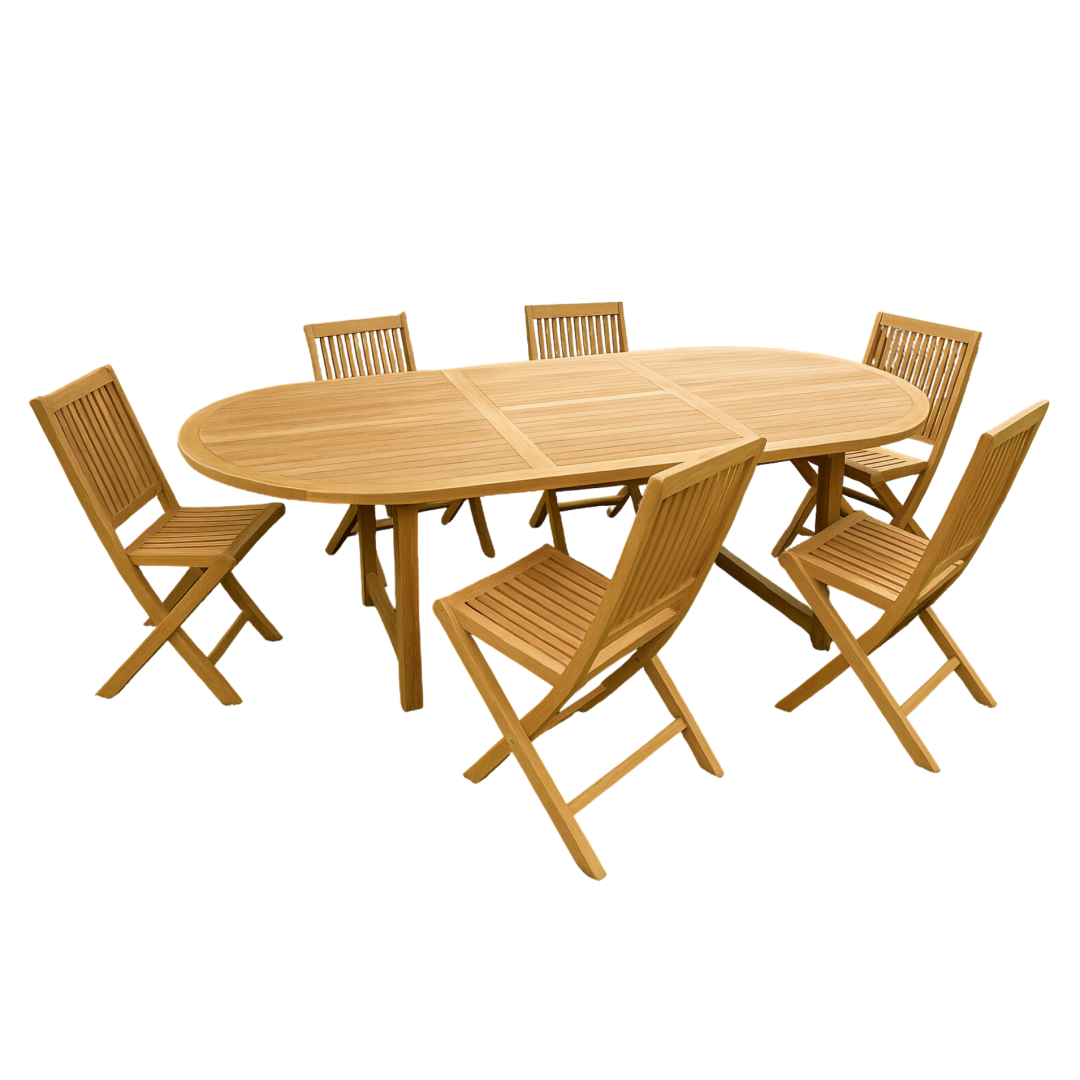 16.940 Teka Set Oval - Natural - Imagen 2