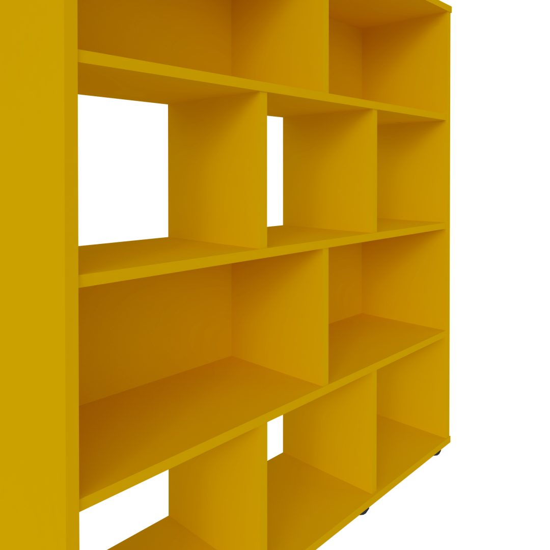 2.107 Biblioteca Book - Amarillo - Imagen 5