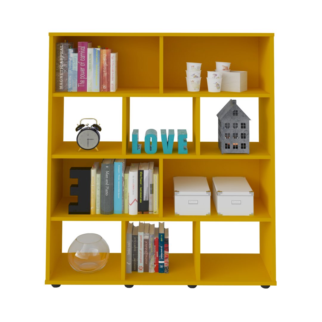 2.107 Biblioteca Book - Amarillo - Imagen 2