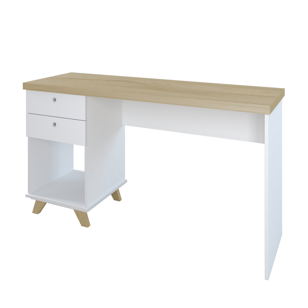 2.190 Escritorio Sky - Olmo - Blanco - Imagen 3