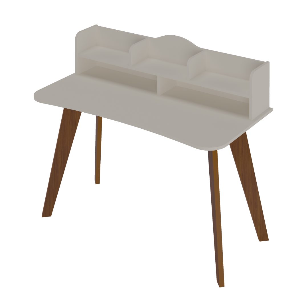2.226 Escritorio Sofia - Roble  Blanco - Imagen 3