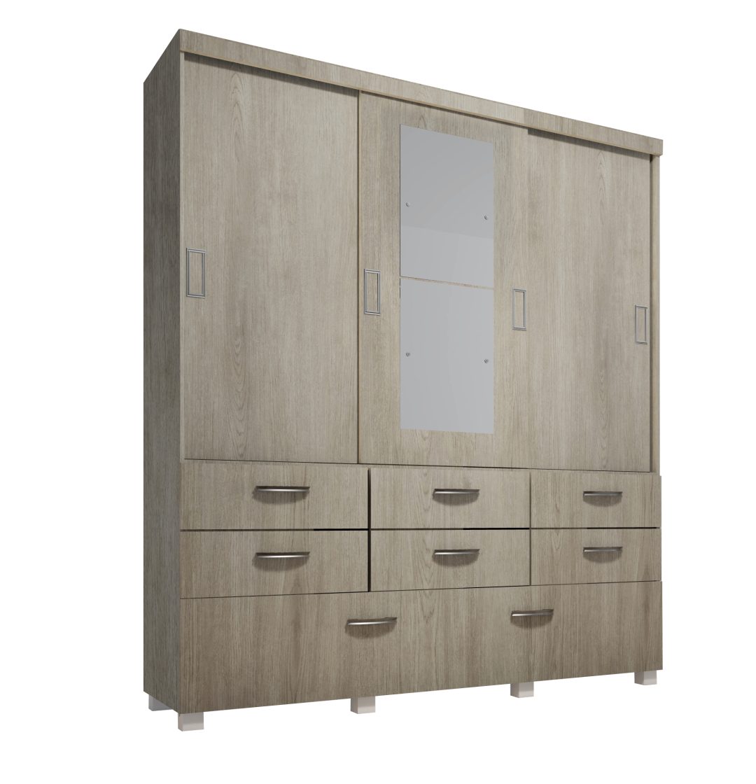 30.715 Placard Premium 1.80 x 2.10m. Puertas corredizas - Línea Con Patas -  Kiev