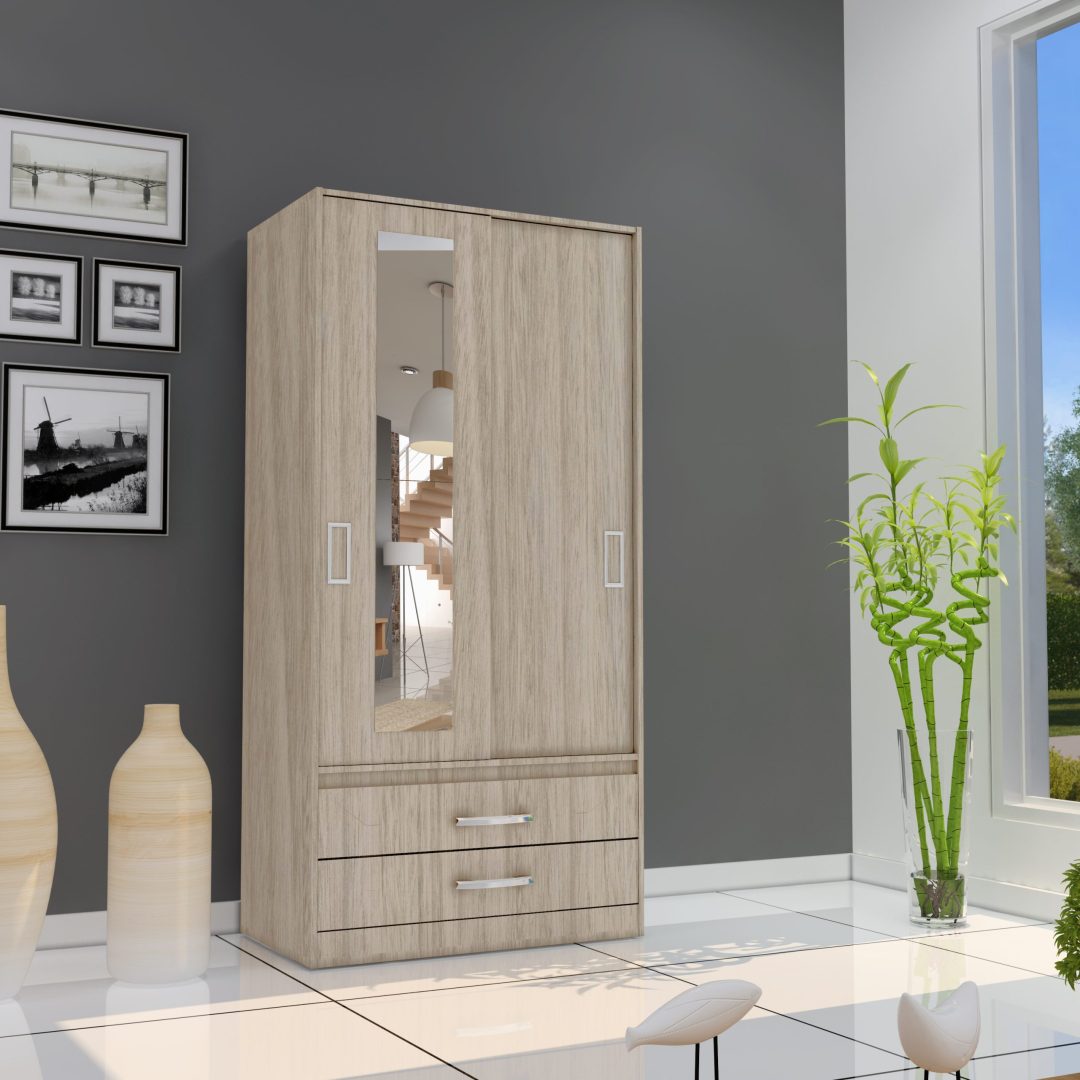 30.830 Placard Premium 0.90 x 1.83m. Puertas Corredizas - Línea Premium - Kiev - Imagen 2