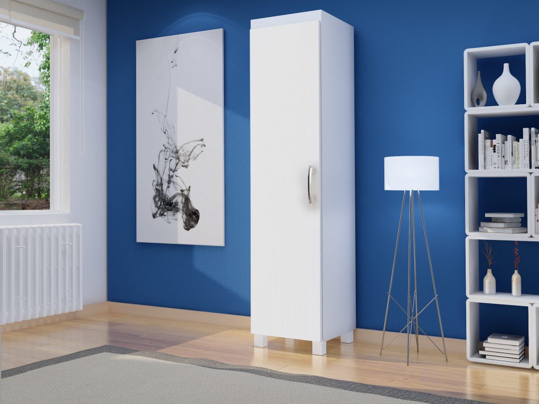 5.000 Despensero 1 Puerta Multi Armado - Blanco - Imagen 3