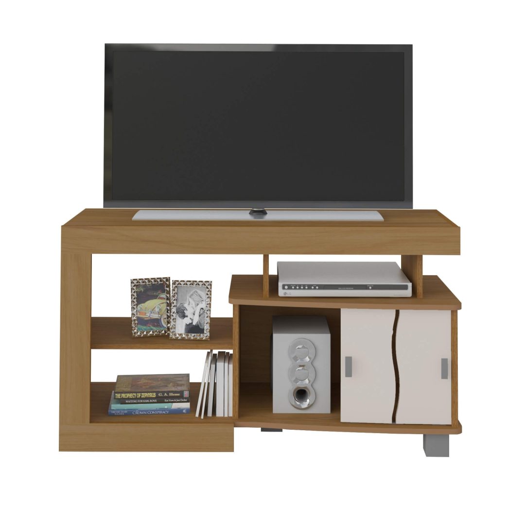 6.147 Mesa De TV Senna - Freijo - Blanco - Imagen 2