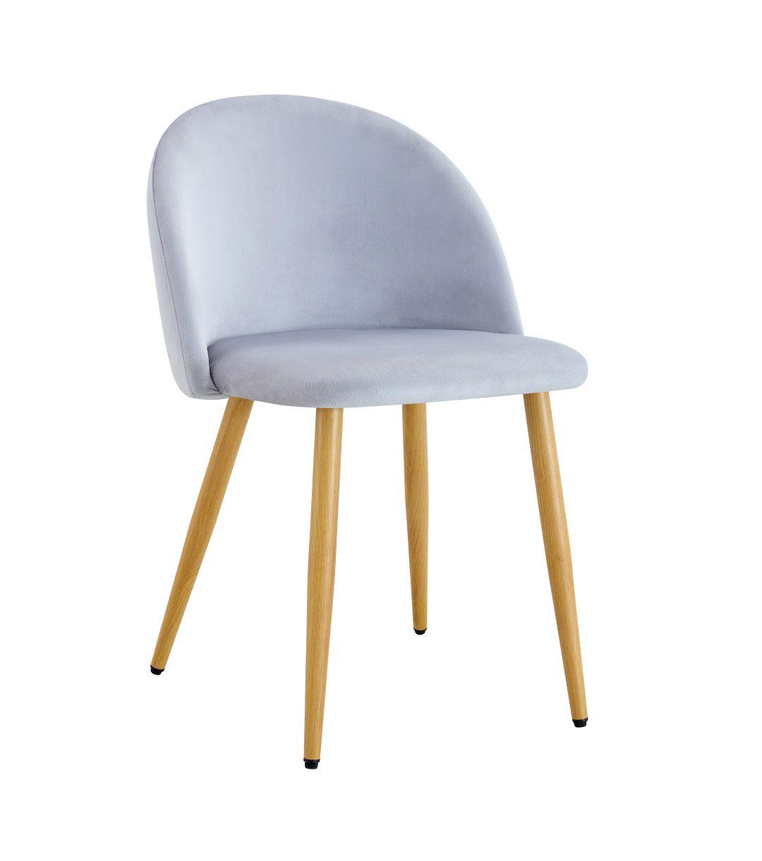 7.016 Silla Thea Patas Madera - Gris