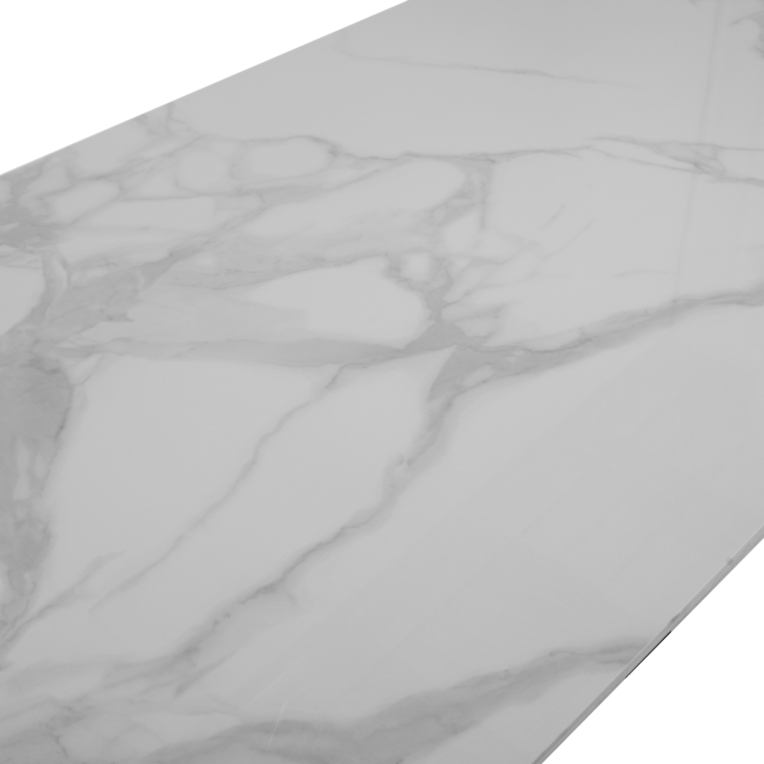 7.050 Mesa Rectangular Silestone 1.80 x 0.90 Base Cruz - Marmol - Negro - Imagen 4