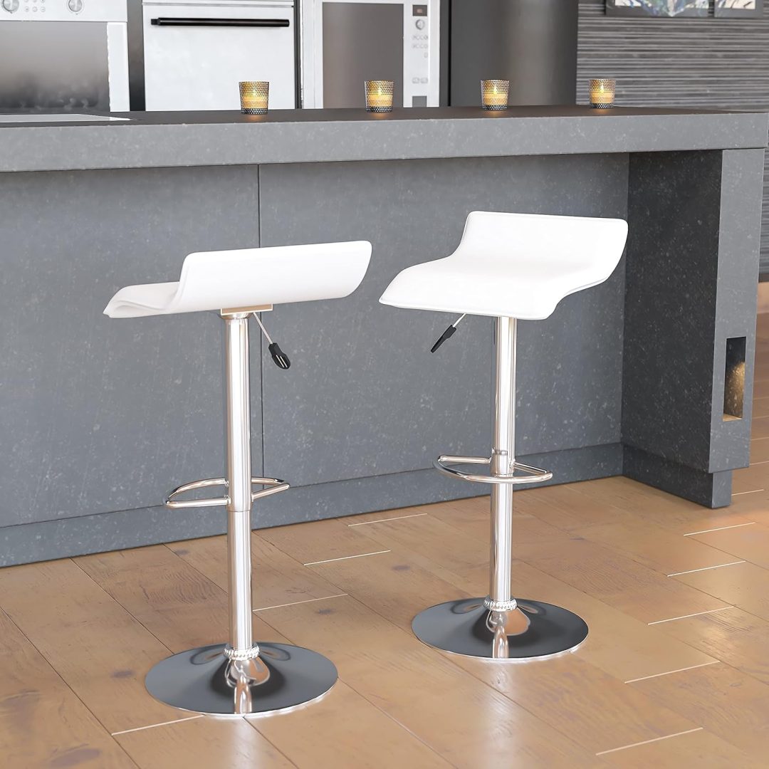 22.400 Banqueta Asiento Cuadrado - Blanco - Imagen 4