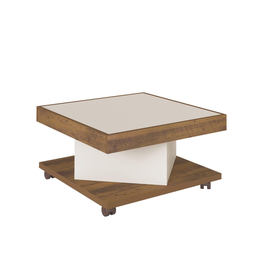 11.150 Mesa Centro Saara - Pino Off White - Imagen 3