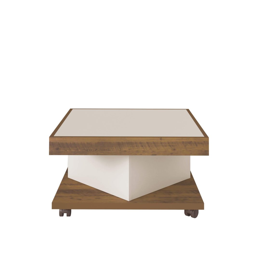 11.150 Mesa Centro Saara - Pino Off White - Imagen 2