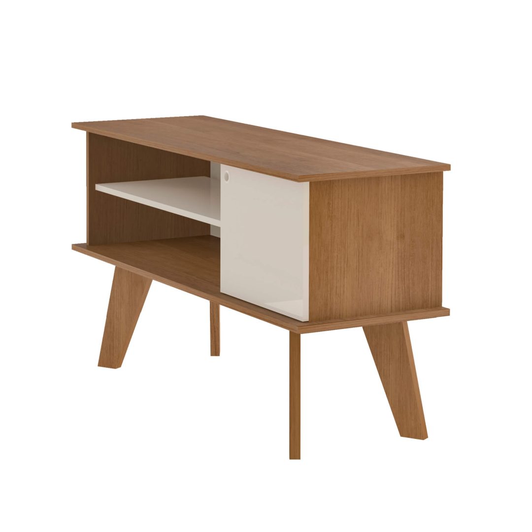6.190 Mesa De TV Frank - Freijo - Blanco - Imagen 4