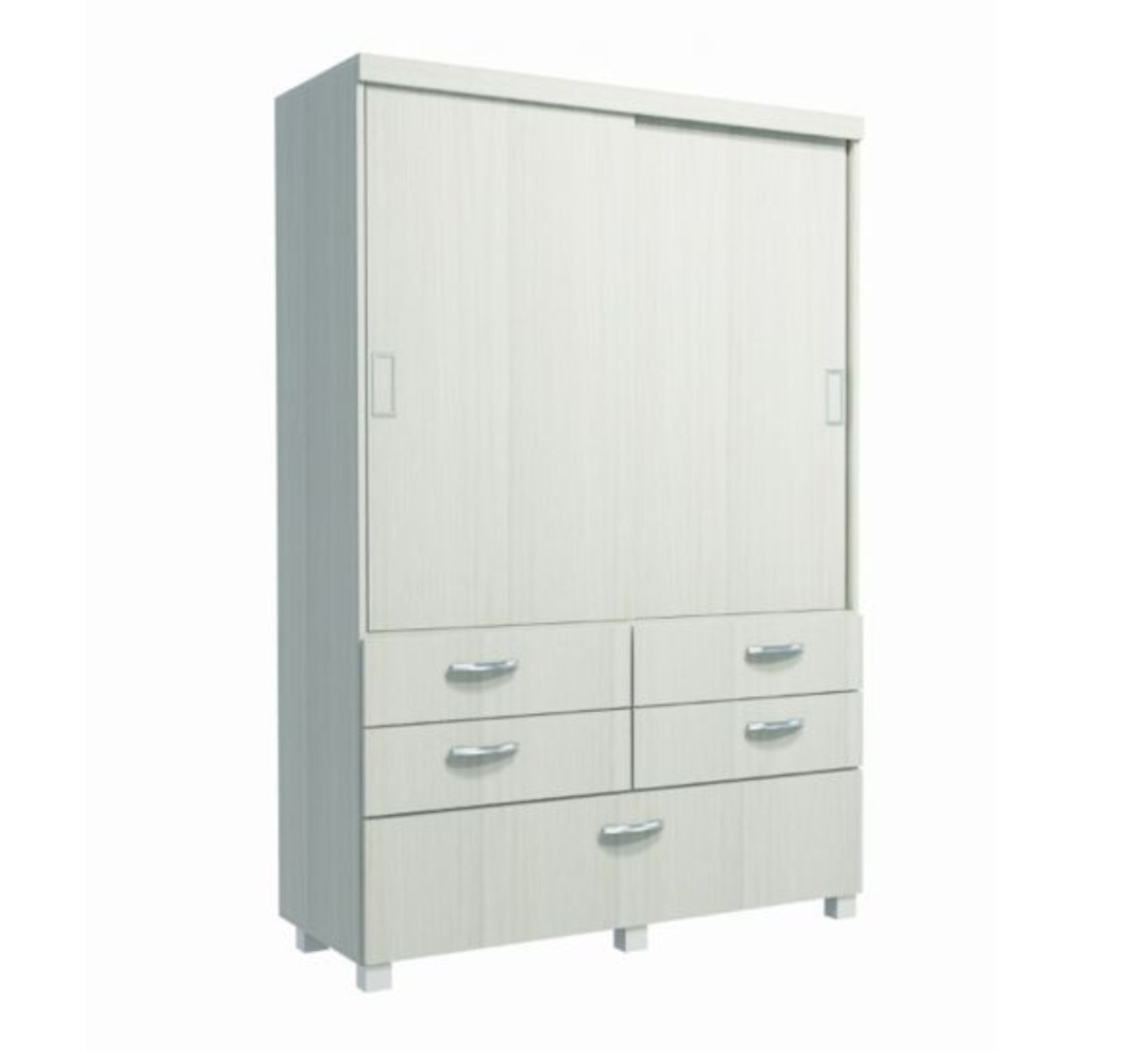 30.730 Placard 1.40 x 2.10m. Puertas Corredizas – Linea Con Patas -  Gris