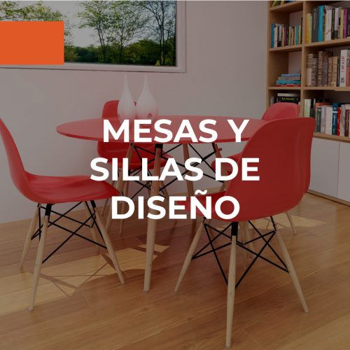Mesas y sillas de diseño