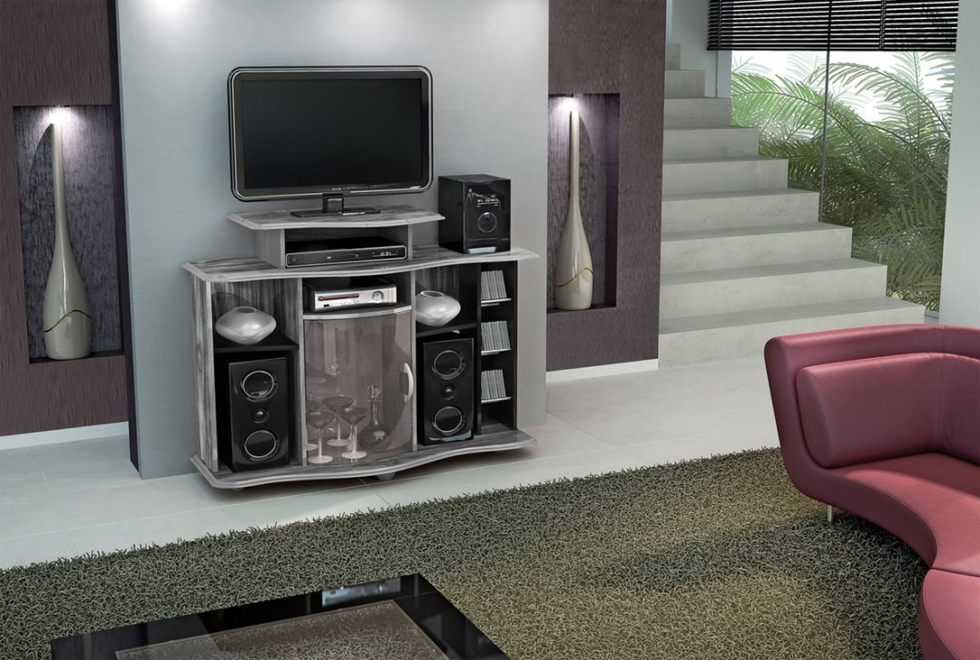 6.121 Rack Italia Etna - Negro - Imagen 2